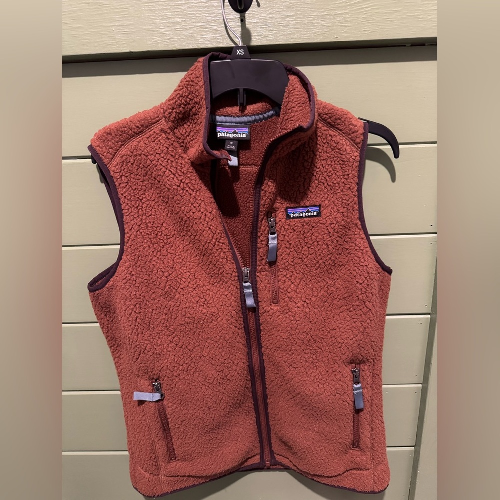 Patagonia Rust Fleece Vest